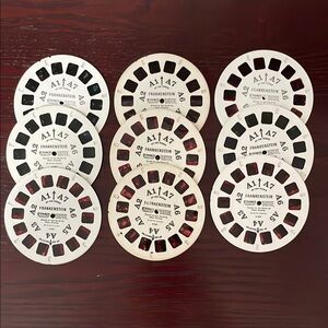 Vintage Frankenstein View-Master Reels